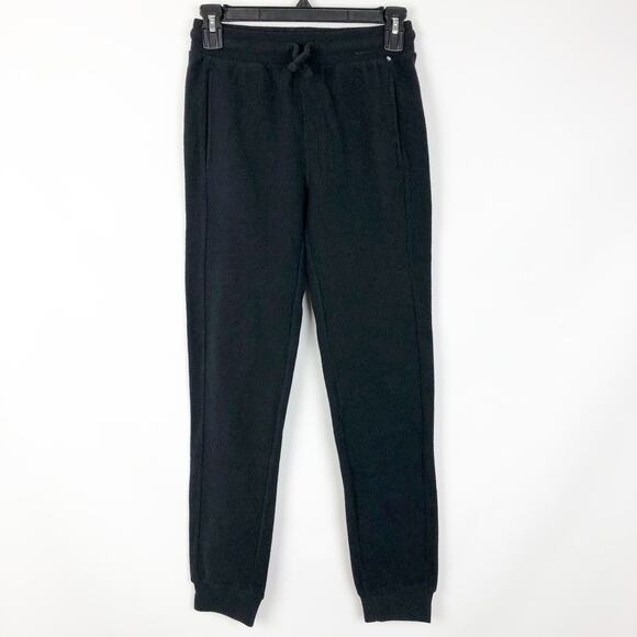 Z By Zella Kids Sweatshirt + Sweatpant Set 10/12 Black Long Sleeve Snap Fleece - Picture 9 of 16